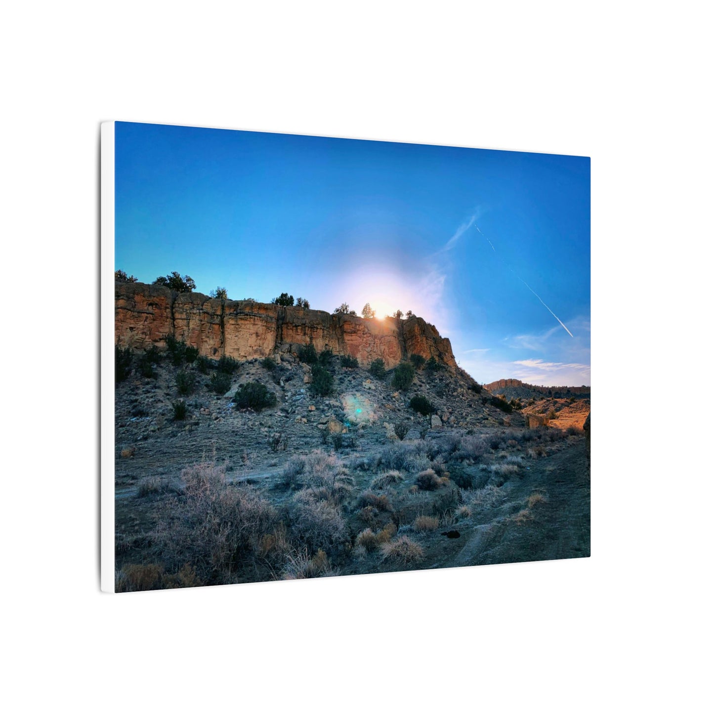 Contrails to Heaven- .75" Depth Blended Canvas Print
