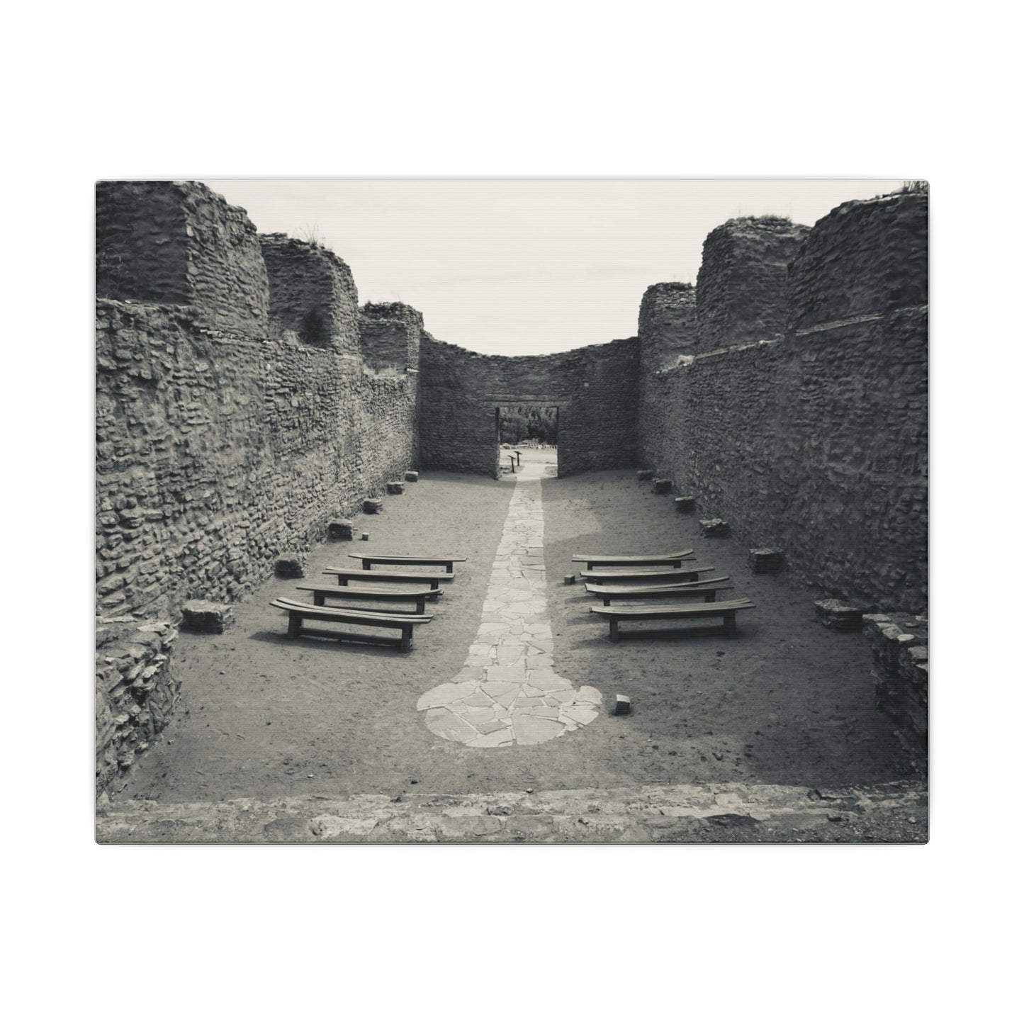 Ancient Sermon- Eclipse Collection .75" Depth Blended Canvas Print