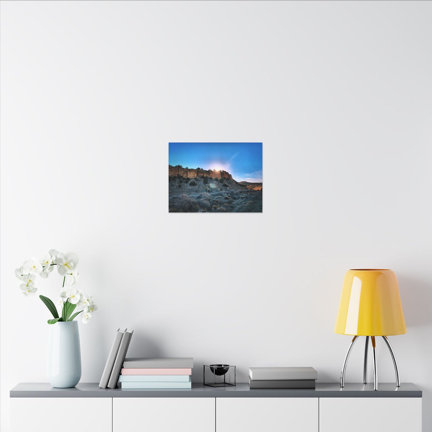 Contrails to Heaven- .75" Depth Blended Canvas Print