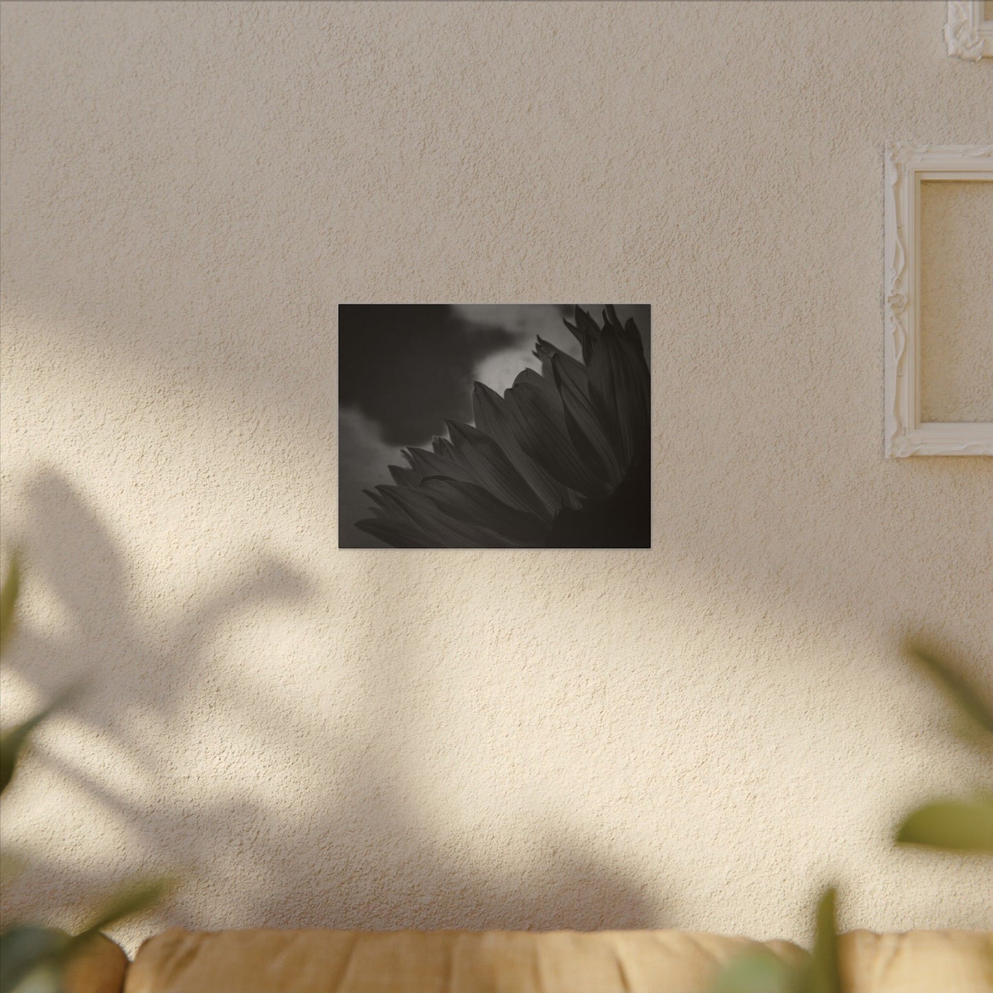 Negative Beauty- Eclipse Collection .75" Depth Blended Canvas Print