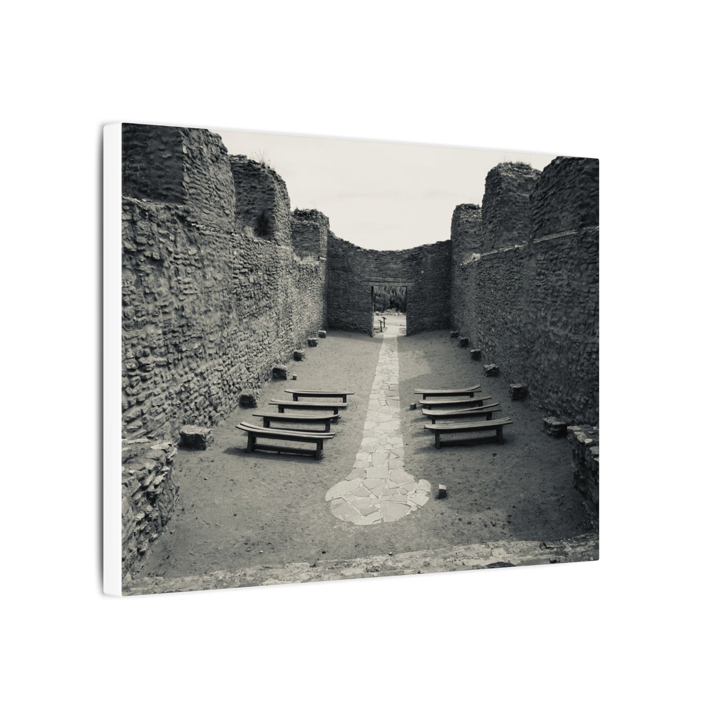 Ancient Sermon- Eclipse Collection .75" Depth Blended Canvas Print