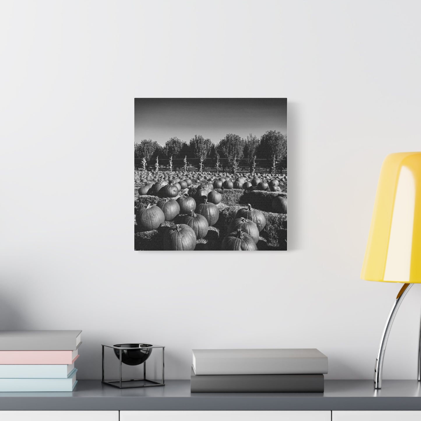 Harvest in Monochrome- Premium Canvas, Stretched, 1.25"