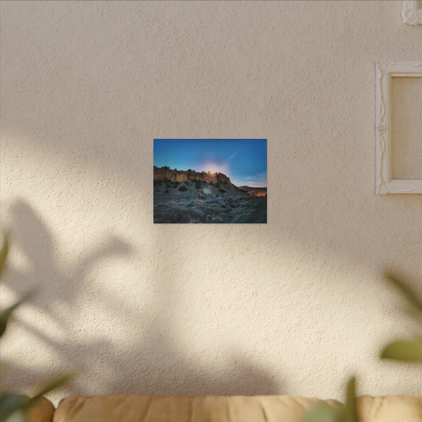 Contrails to Heaven- .75" Depth Blended Canvas Print