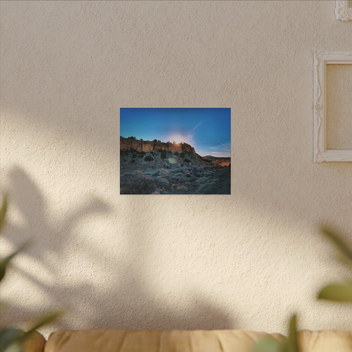 Contrails to Heaven- .75" Depth Blended Canvas Print