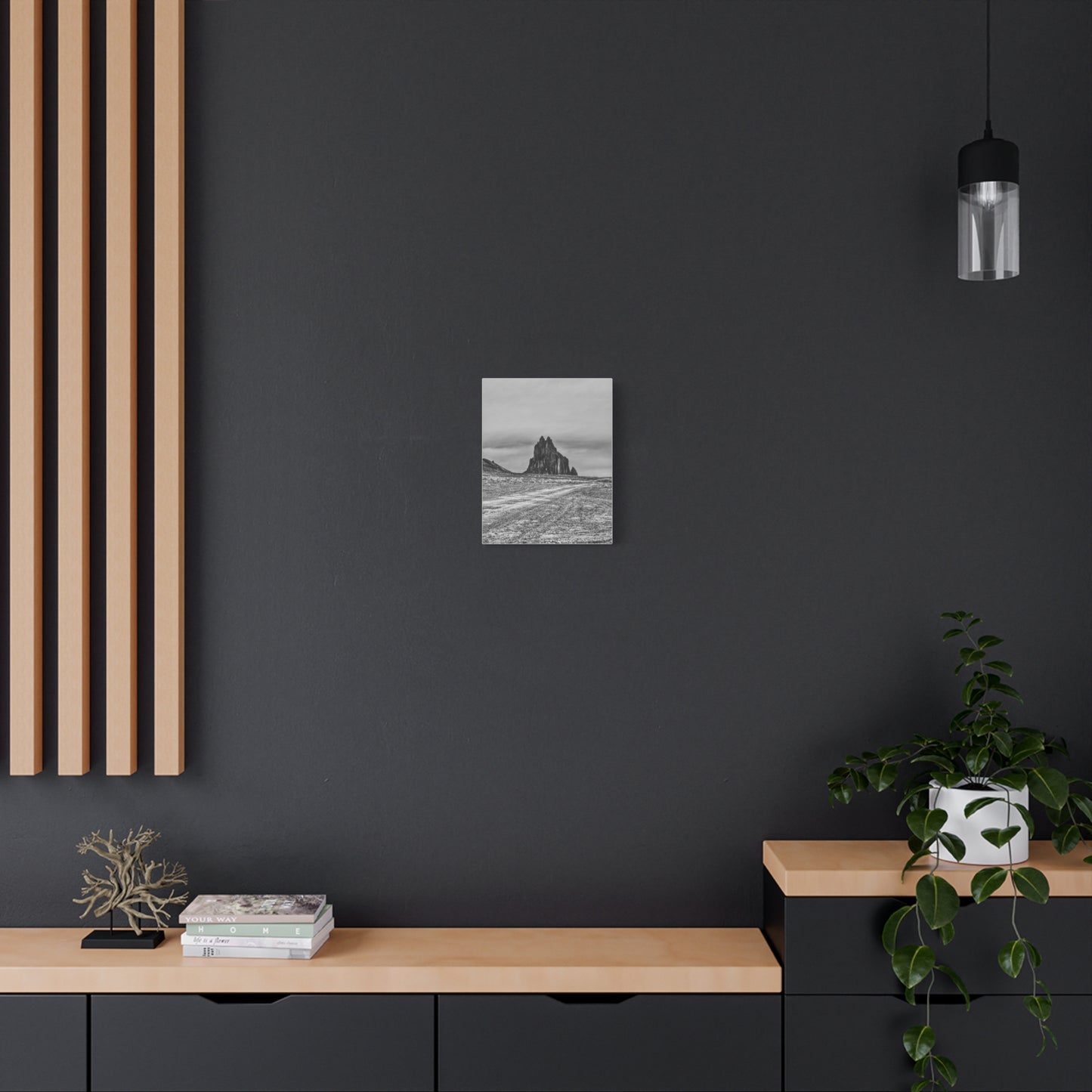 Black Sparrow- Eclipse Collection Premium Canvas, Stretched, 1.25"