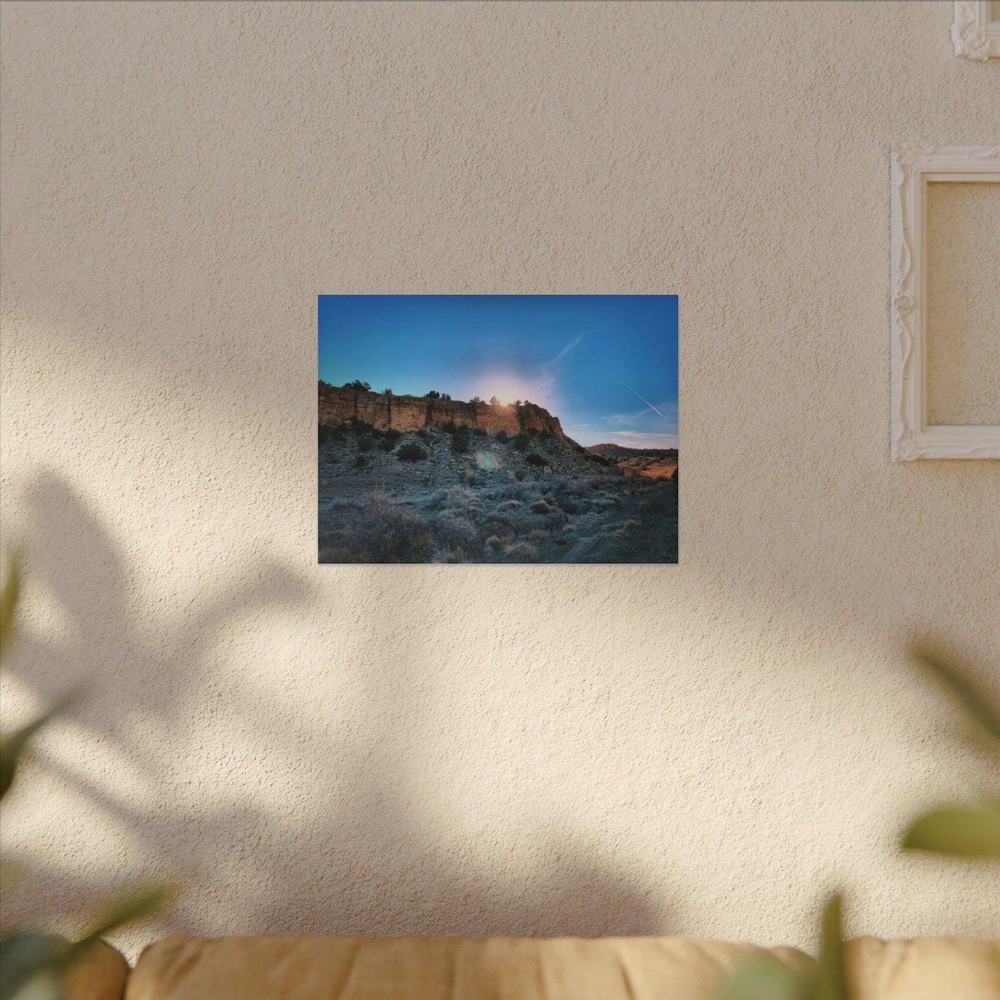 Contrails to Heaven- .75" Depth Blended Canvas Print