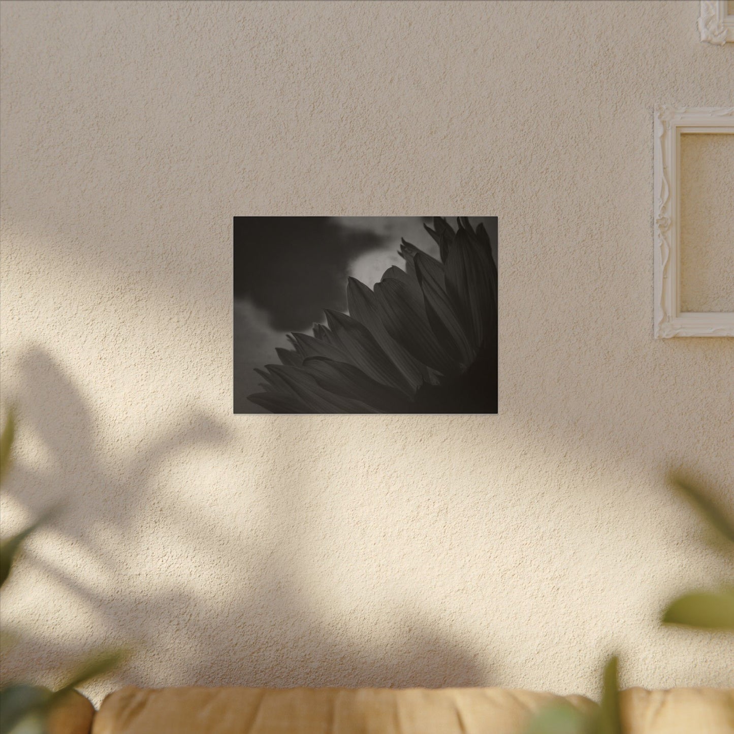 Negative Beauty- Eclipse Collection .75" Depth Blended Canvas Print