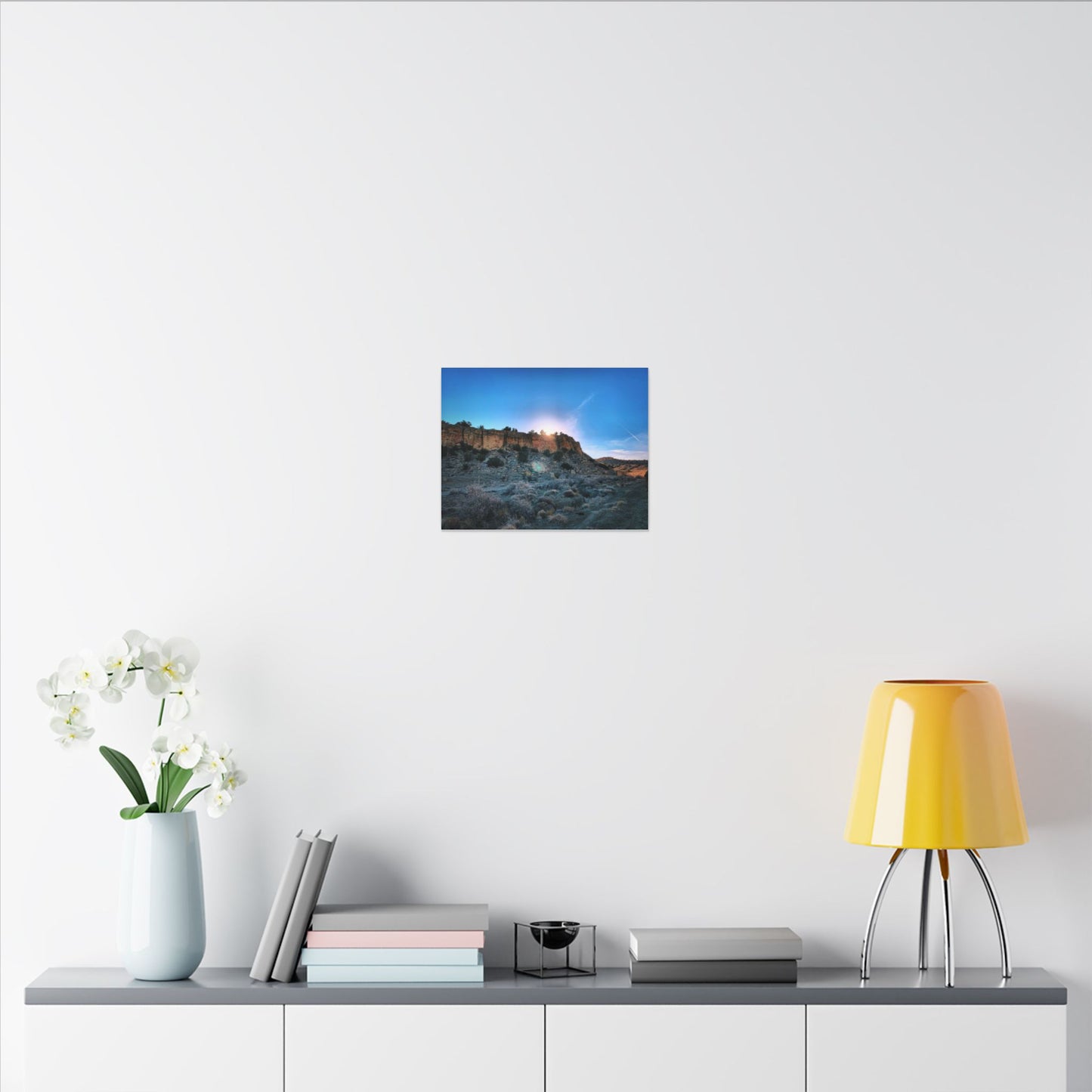 Contrails to Heaven- .75" Depth Blended Canvas Print