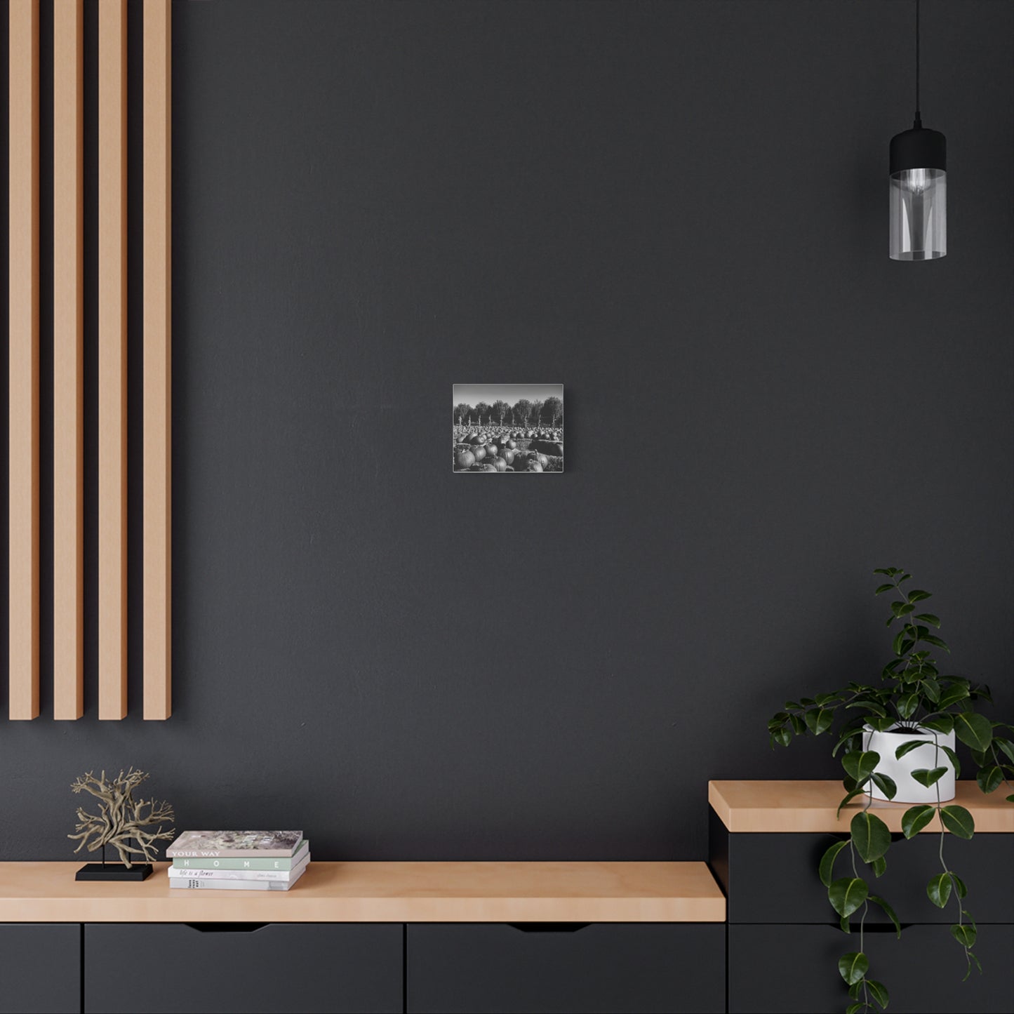 Harvest in Monochrome- Premium Canvas, Stretched, 1.25"
