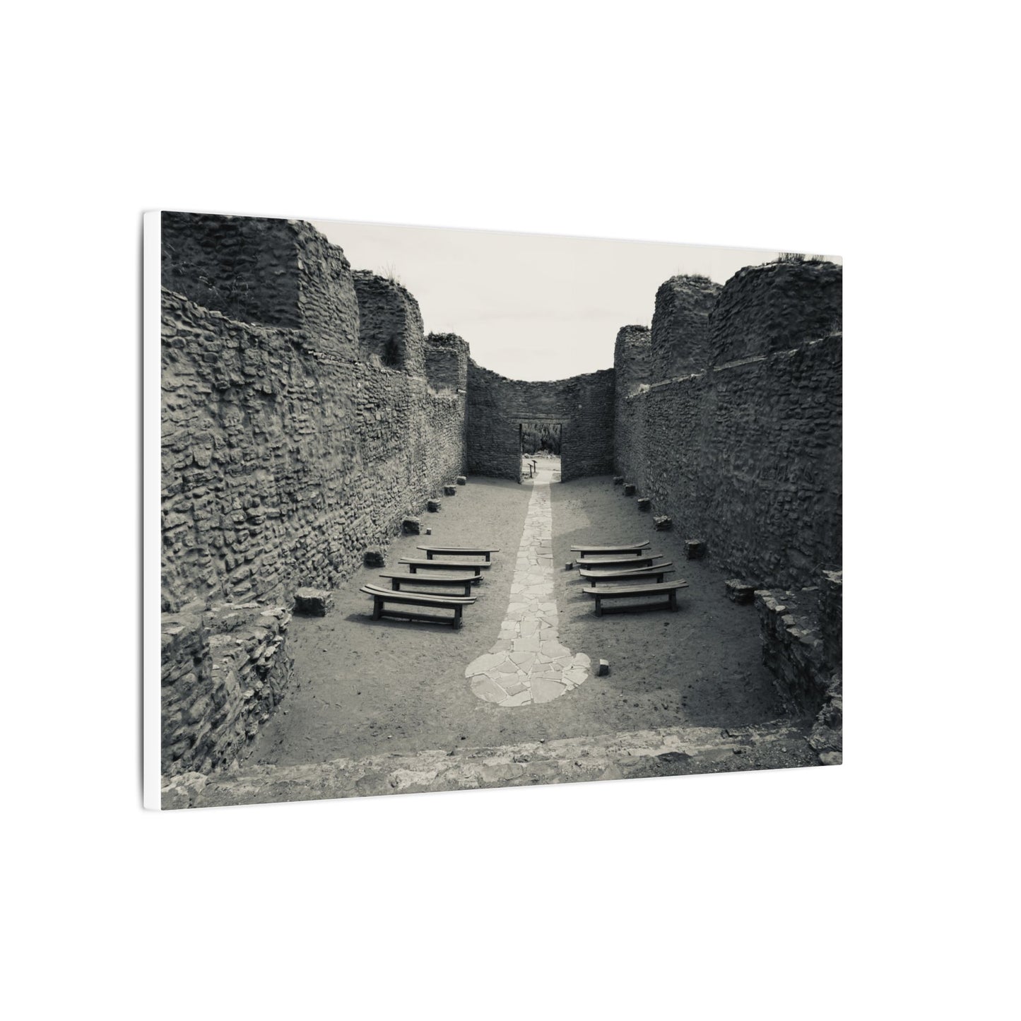 Ancient Sermon- Eclipse Collection .75" Depth Blended Canvas Print