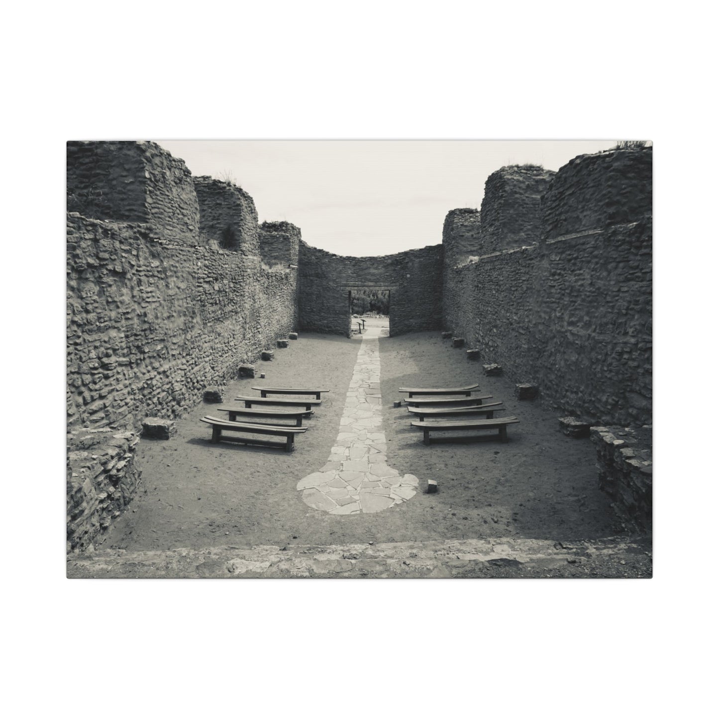 Ancient Sermon- Eclipse Collection .75" Depth Blended Canvas Print