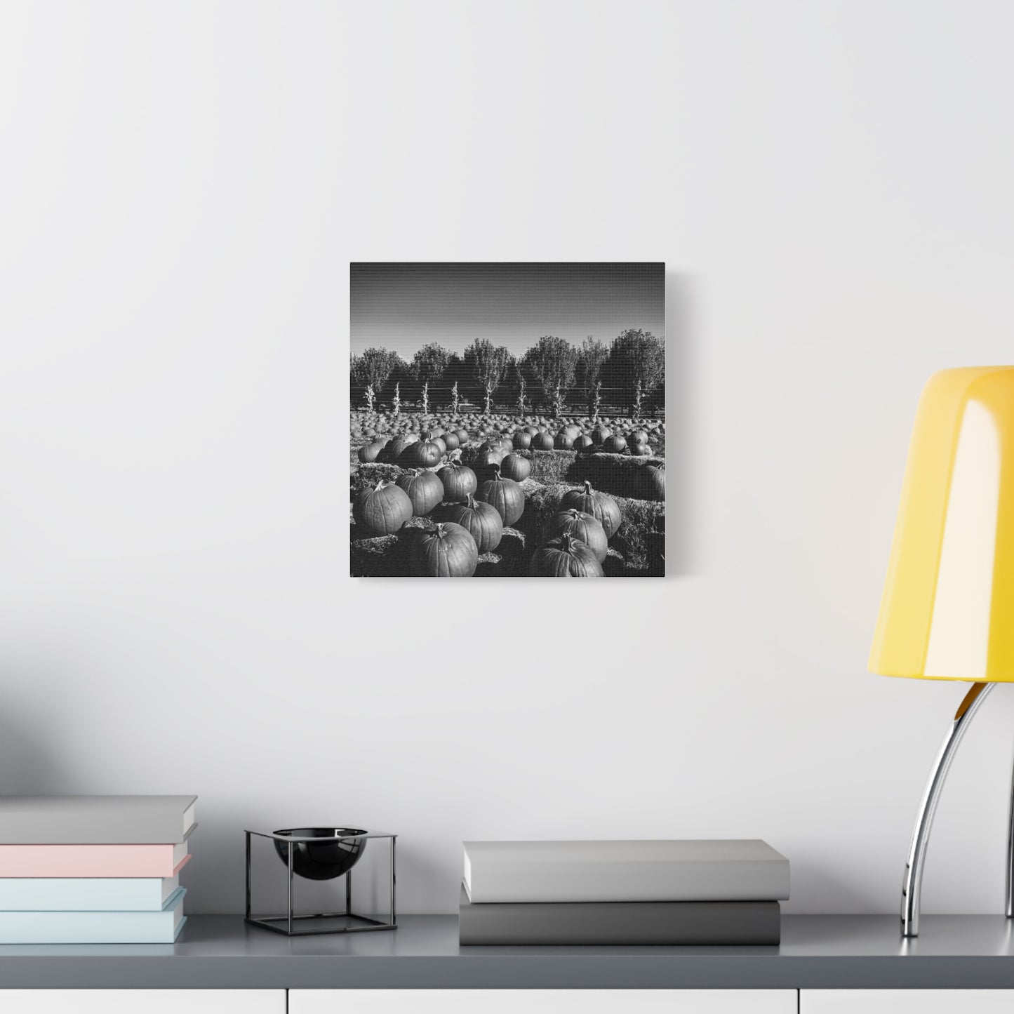 Harvest in Monochrome- Premium Canvas, Stretched, 1.25"