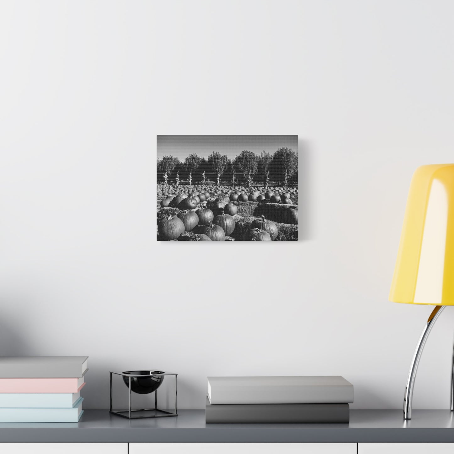 Harvest in Monochrome- Premium Canvas, Stretched, 1.25"