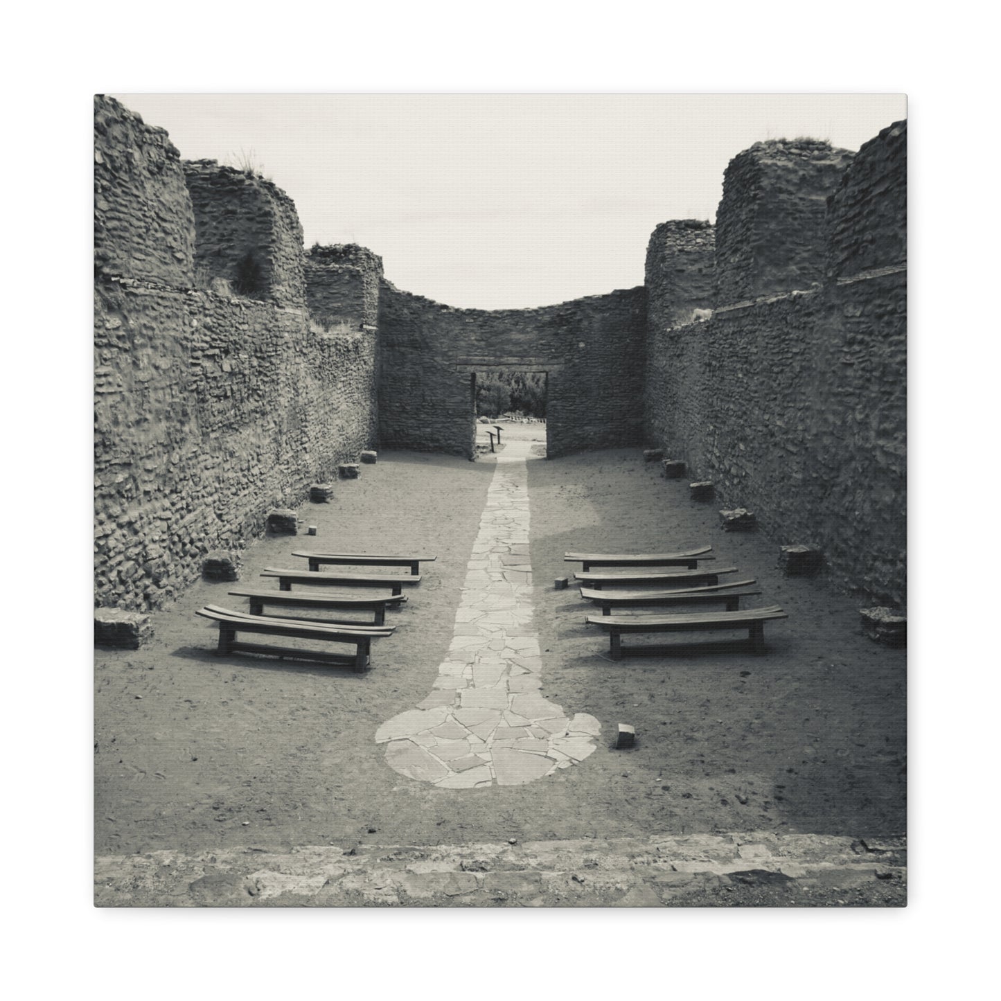 Ancient Sermon – Eclipse Premium on 1.25" Canvas