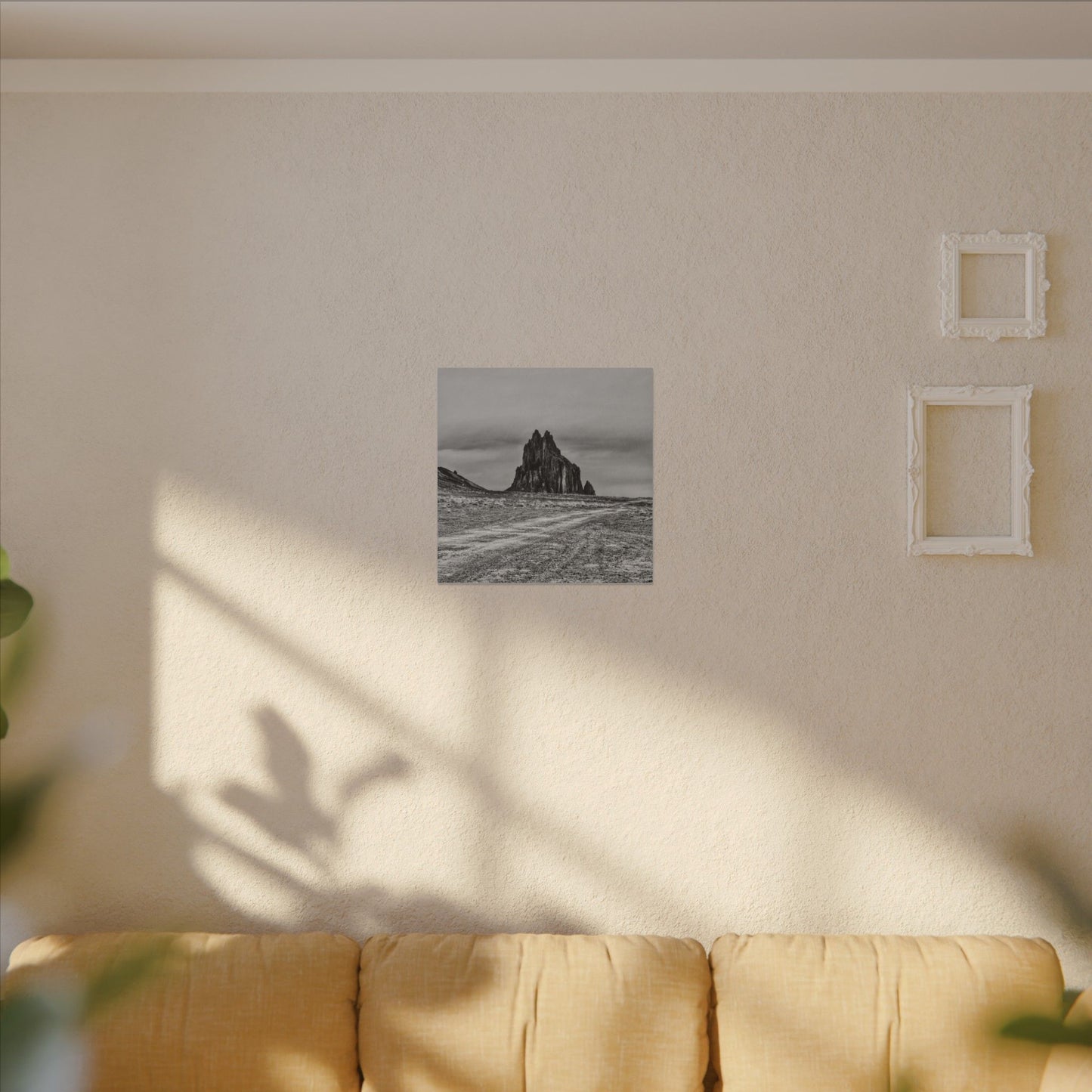 Black Sparrow- Eclipse Collection .75" Depth Blended Canvas Print