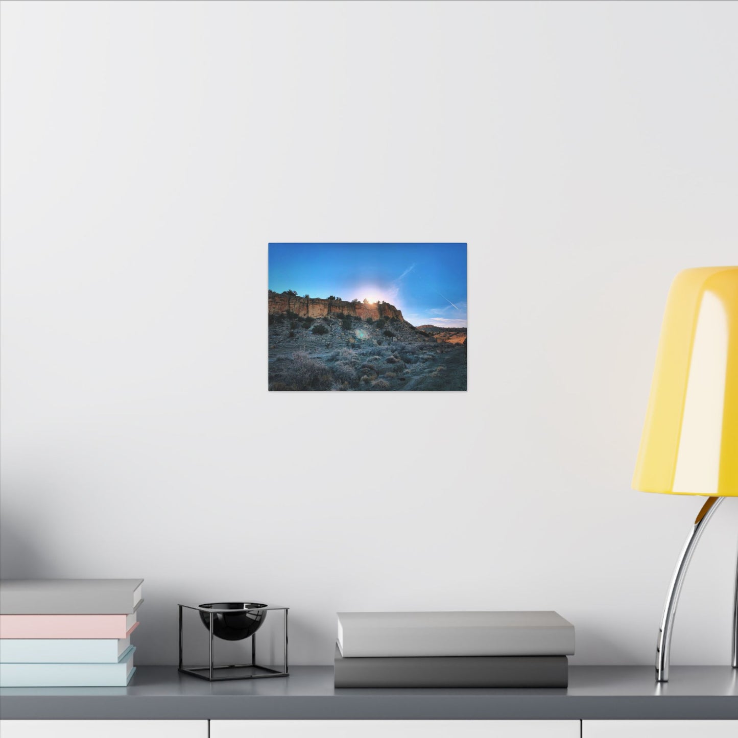 Contrails to Heaven- .75" Depth Blended Canvas Print