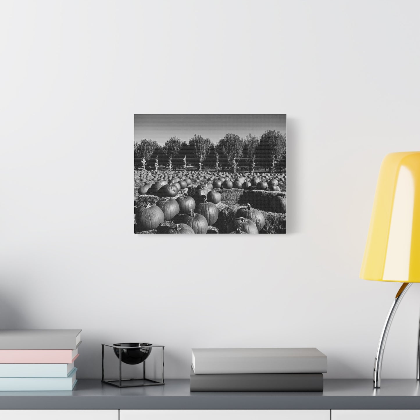 Harvest in Monochrome- Premium Canvas, Stretched, 1.25"