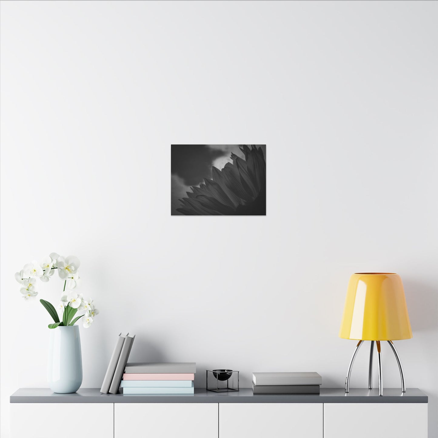 Negative Beauty- Eclipse Collection .75" Depth Blended Canvas Print