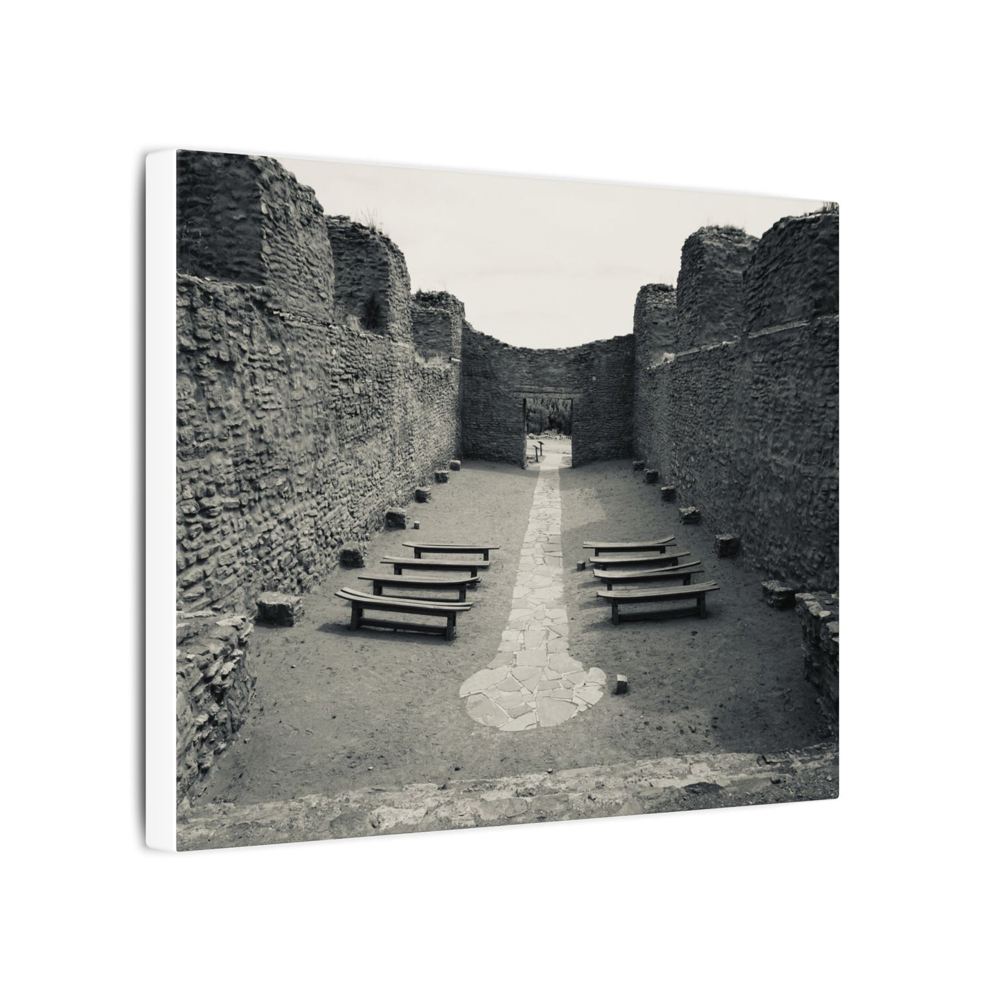 Ancient Sermon- Eclipse Collection .75" Depth Blended Canvas Print