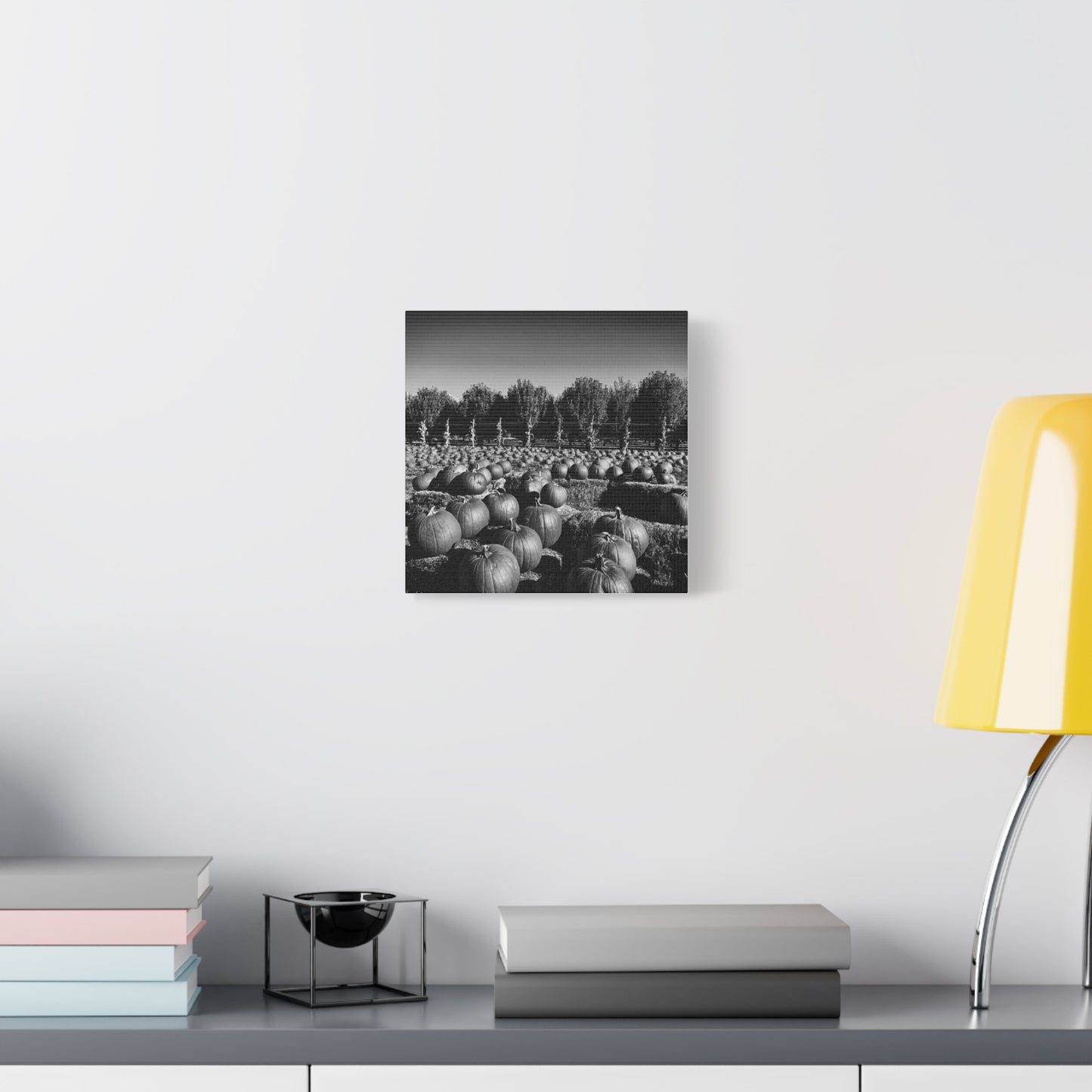 Harvest in Monochrome- Premium Canvas, Stretched, 1.25"